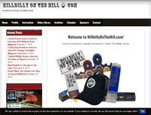 Tablet Screenshot of hillbillyonthehill.com